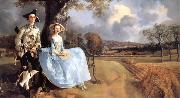 Thomas Gainsborough Portrait of Mr and Mrs Andrews oil